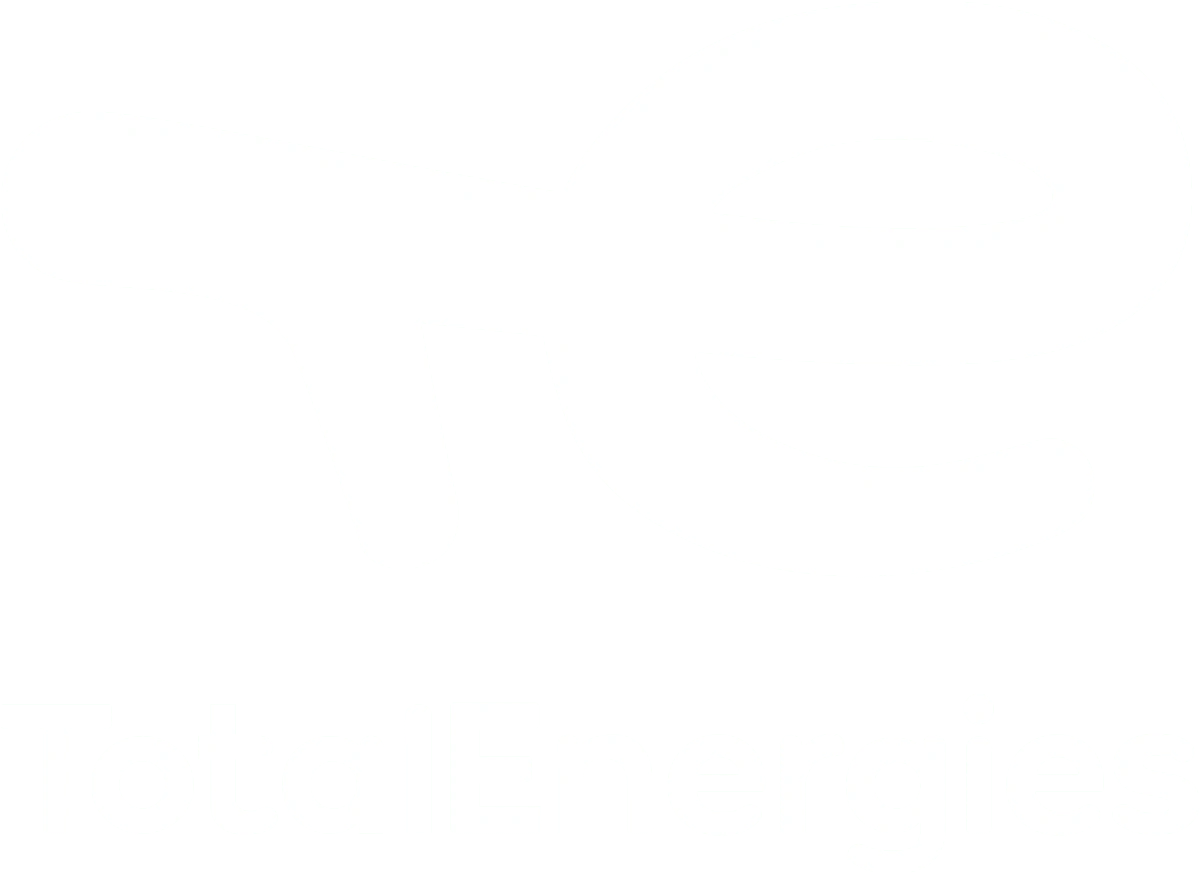 Total Energies logo (white)