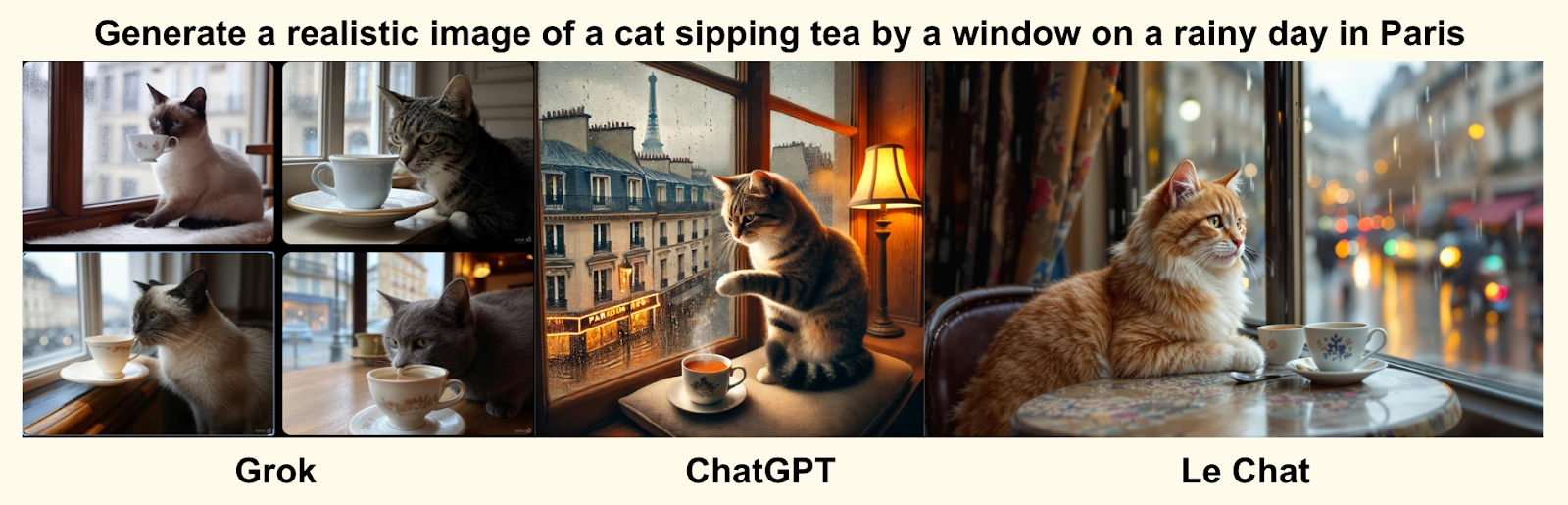 Image Generation Comparison