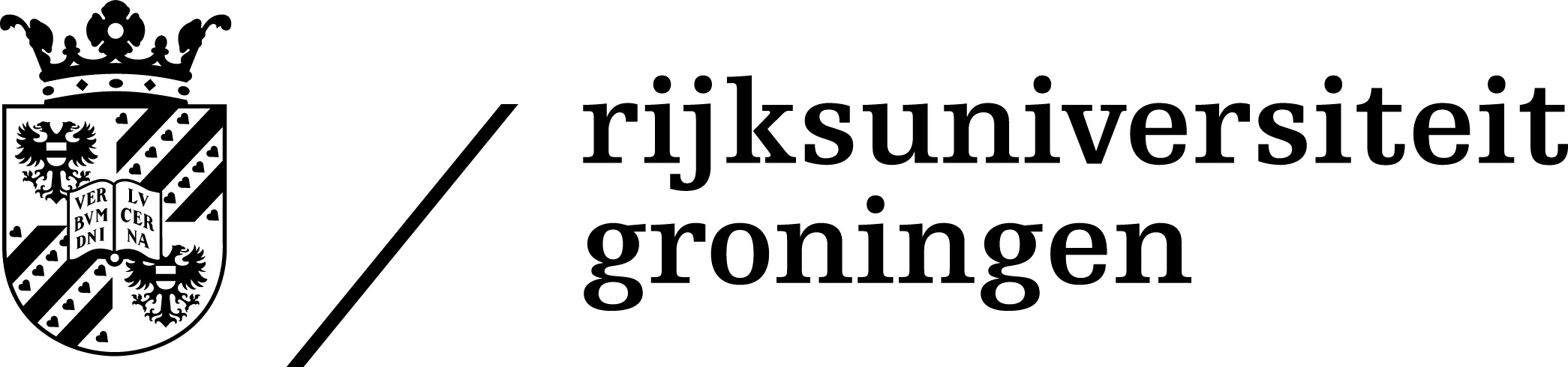 Logo University of Groningen Black