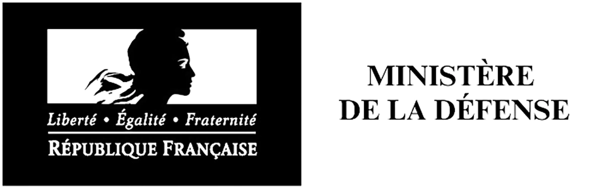 Logo France Ministere Defense White