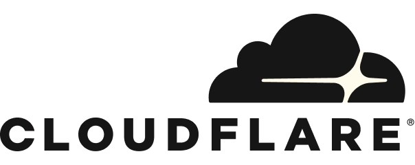 Logo Cloudflare Black