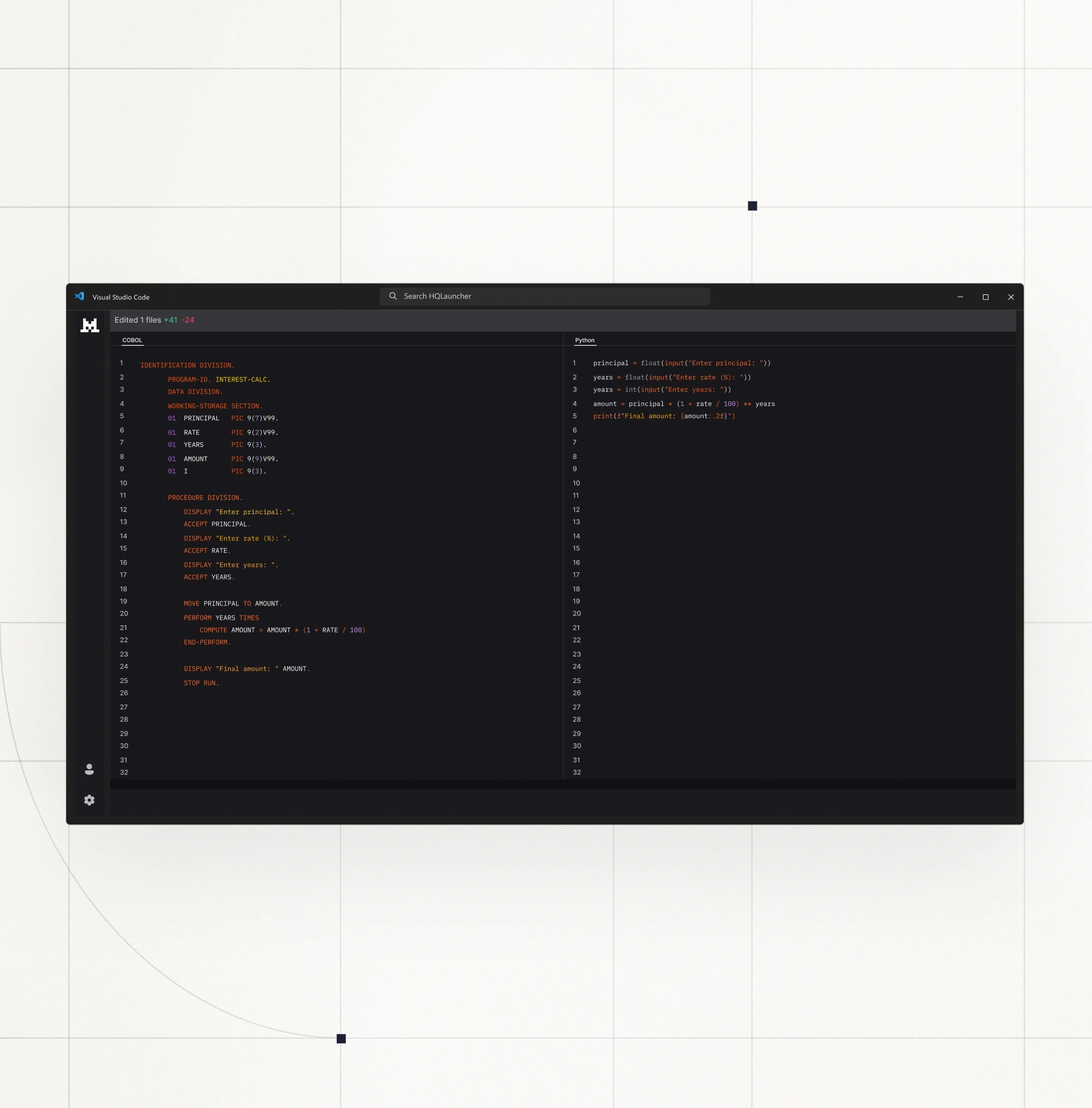 Codebase-aware context.