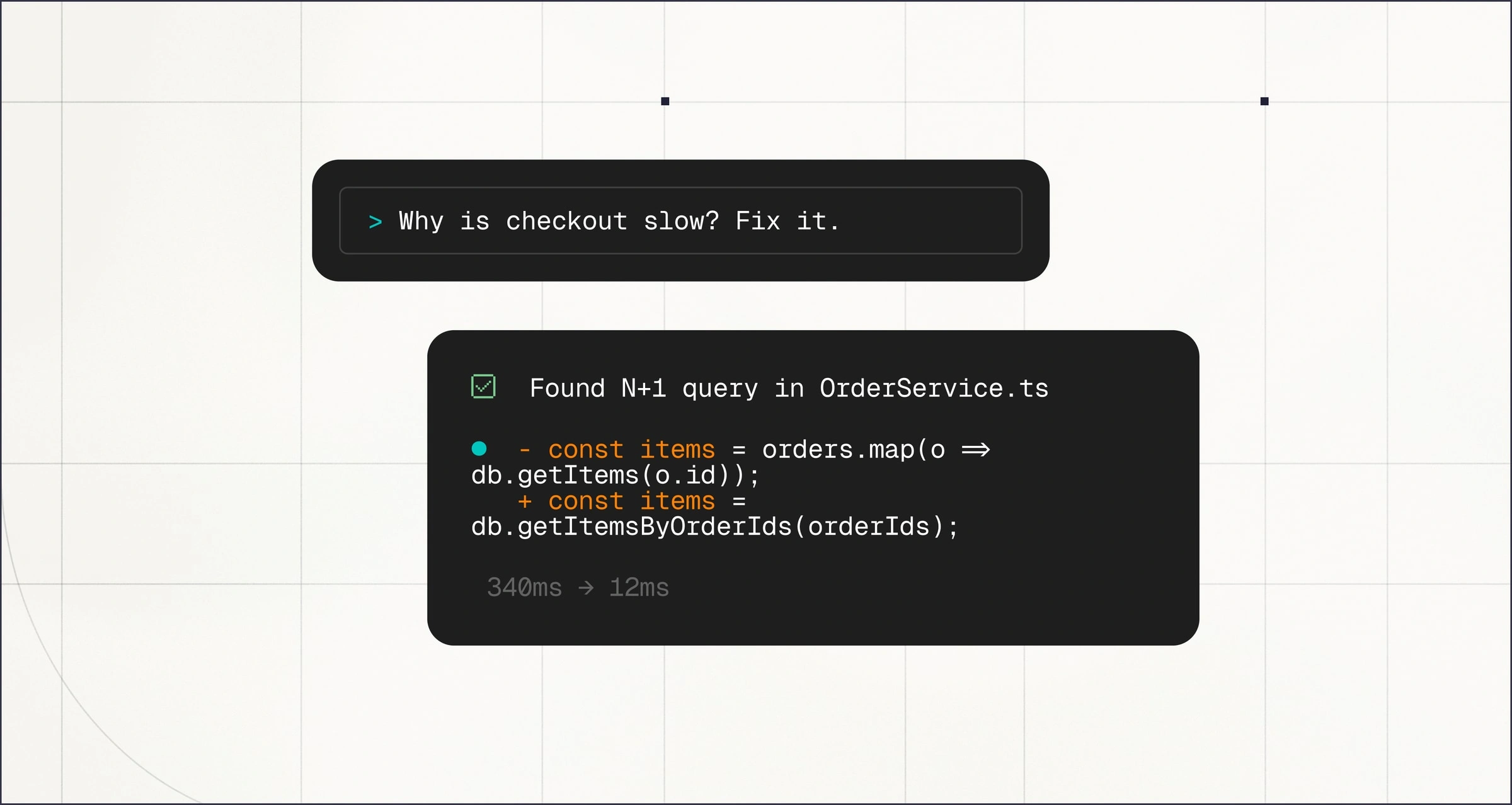 Terminal-native coding agent.