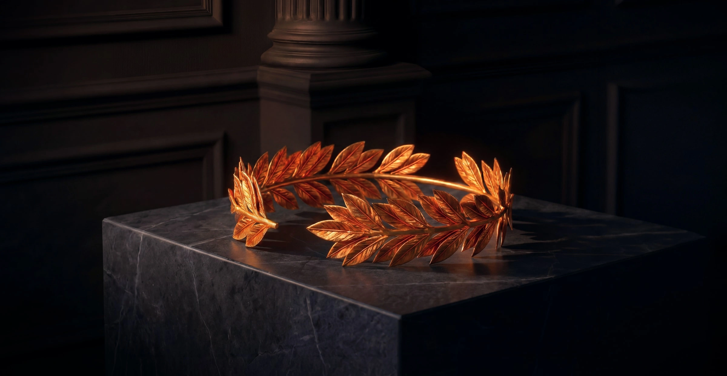 Austrian Academy of Sciences showcase wreath