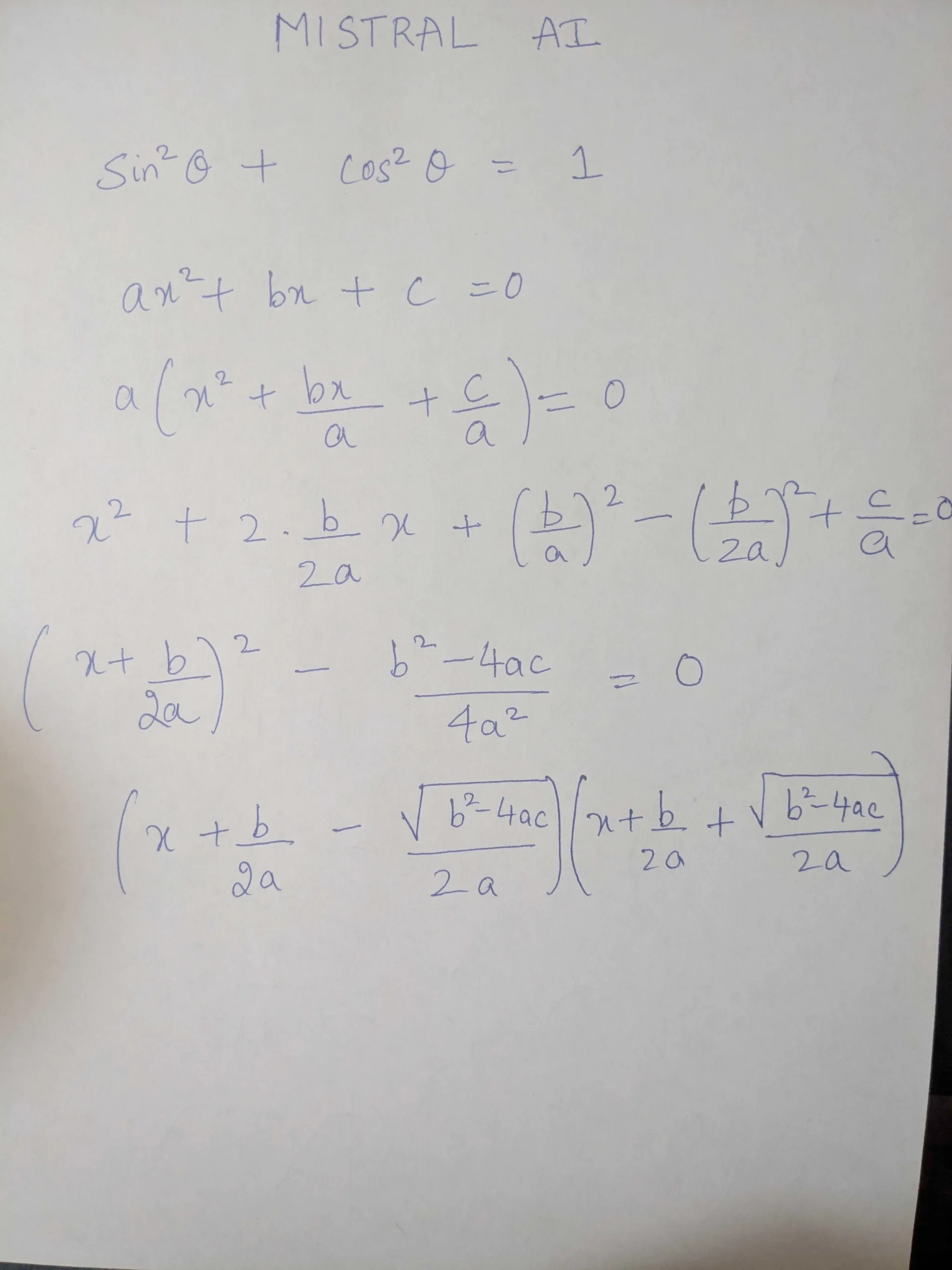 Handwriting document – Image – Page 1